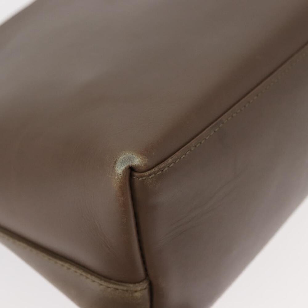 GUCCI Bamboo Hand Bag Leather Brown Gold 001 2058 1883 0 Auth ep11407 - Picture 9 of 16